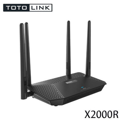 【MR3C】含稅 TOTOLink X2000R AX1500 WiFi 6 雙頻Giga EasyMESH無線路由器