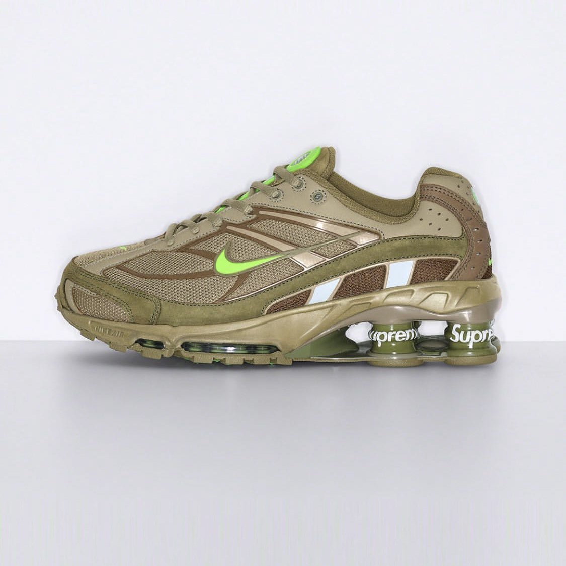 Supreme x Nike shox ride 2 彈簧鞋DN1615-200/100/001/600。太陽選物