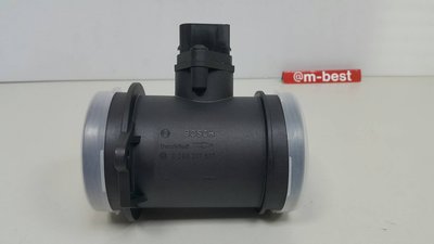 BENZ W202 M104 1997- (後期) 扁插頭 空氣流量器 感應器 空氣流量計 BOSCH製0280217517