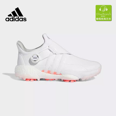 Adidas阿迪達斯新款女子高爾夫球鞋TOUR360 BOA旋鈕防水固定釘