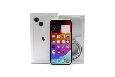 【台中青蘋果】Apple iPhone 13 mini 星光色 128G 二手 5.4吋 蘋果手機 #85332