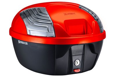 【Shich上大莊  安全帽】  K-MAX K17 機車行李箱（無燈型) 30公升 機車後行李箱 紅色