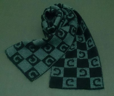 經典雙G LOGO織花喀什米爾百搭秋冬羊毛圍巾