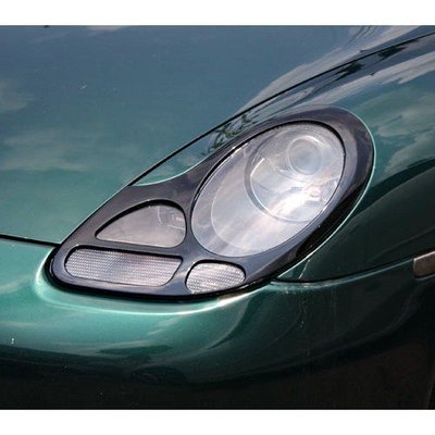【JR佳睿精品】97-05 Porsche Boxster 986  烤漆黑大燈框 前燈框 改裝 配件 台灣製