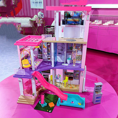 芭比娃娃Barbie夢想豪宅大別墅過家家禮物女孩玩具生日禮物套裝