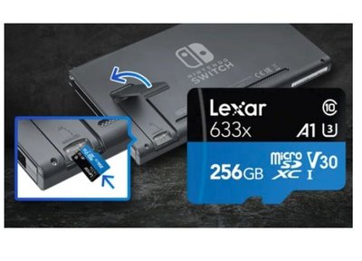 Lexar 雷克沙512g 512gb 633x microSD A2記憶卡 記憶卡全系列  lexar 128G下單