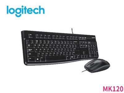 「阿秒市集」Logitech 羅技 MK120 鍵盤滑鼠組