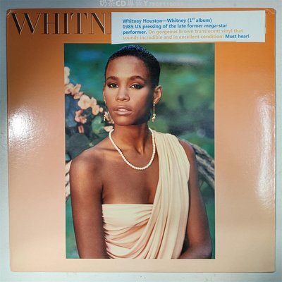 Whitney Houston 惠特妮 休斯頓 同名專輯 美1985首版黑膠LP唱片