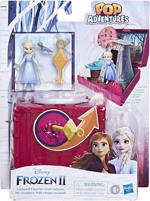冰雪奇緣2 基本場景遊戲組 艾莎 艾莎與魔法森林 Disney 迪士尼 Frozen 冰雪奇緣 孩之寶 Hasbro