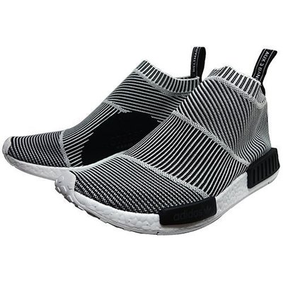 中筒 Adidas NMD CS1 City Sock Boost Primeknit夜光黑白條紋男女慢跑鞋S79150