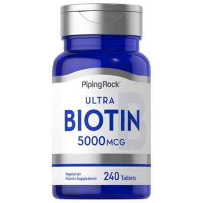 【Piping Rock】現貨 Ultra Biotin 5000 mcg 生物素 240顆