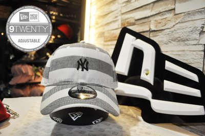 New Era x MLB NY Yankees 9Twenty Stripes 紐約洋基條紋Mini Logo老帽