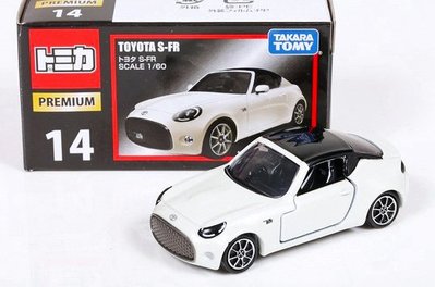 【秉田屋】現貨 日版 Tomica 多美 Premium 14 Toyota 豐田 S-FR SFR