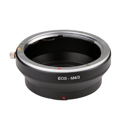 小熊-Canon EOS-M4/3轉接環 佳能單反鏡頭轉奧林巴斯松下微單機身 *特價