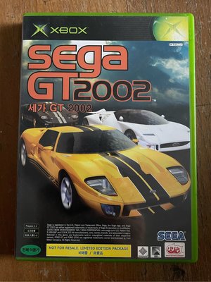 XBOX SEGA GT 2002 + JSRF 噴射小子未來版 合集盒裝