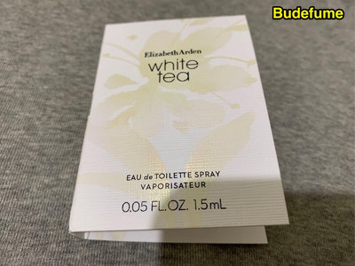 Elizabeth Arden White Tea 雅頓白茶女性淡香水原廠試管1.5ml