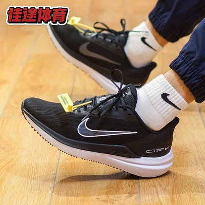 Nike男鞋AIR WINFLO 9輕盈氣墊緩震跑步鞋夏季新款DD6203-001