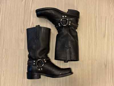 ☆保證正品☆FRYE 美國🇺🇸百年工藝皮靴 黑底皮鞋皮靴 Black Leather Boots