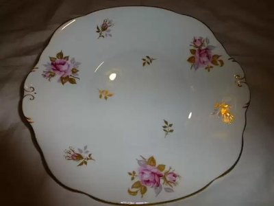 【達那莊園】Duchess公爵夫人 rose pattern 英國製骨瓷器 下午茶咖啡 蛋糕盤