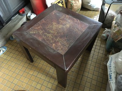 [二手品] 茶几 桌子 書桌 木製 65x65x60公分