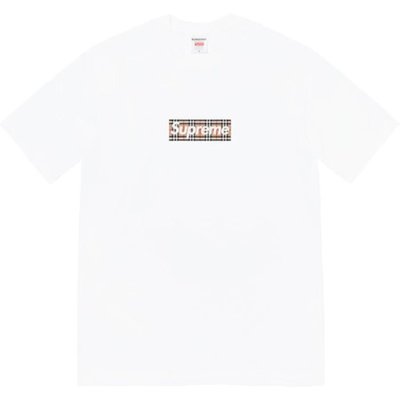 22SS Supreme Burberry Box Logo Tee 聯名BOGO 短袖T恤短T 男女| Yahoo