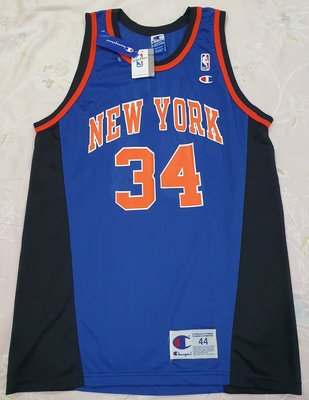 Champion New York Knicks #34 Charles Oakley Jersey 尼克 歐克利 球衣