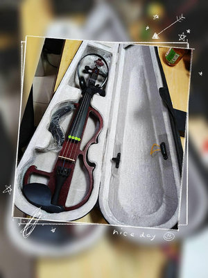 【紅樹林】成人初學演奏電聲電子小提琴 舞臺表演全套配置 g8tz小提琴。4/4