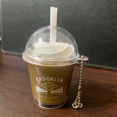 扭蛋 咖啡冰沙 迷你食物 frozen drink key chain Coffee