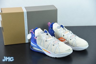 Nike LeBron 18 "Los Angeles By Day" 白藍 籃球鞋 男鞋 DB8148-200