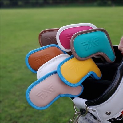 現貨 PXG高爾夫球桿套 桿頭套 彩色鐵桿套 球頭保護帽套壓印木桿推桿套正品促銷