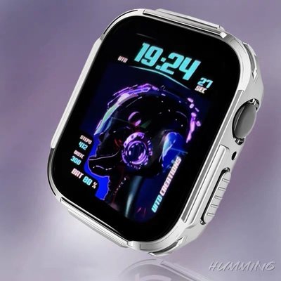 防爆防刮 | Apple Watch 保護殼 鋼化膜一體式 鎧甲錶殼 iwatch7 6 5 4 SE 蘋果手錶 45-奇點家居