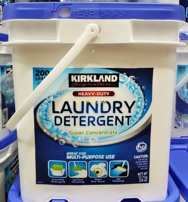 【小如的店】COSTCO好市多線上代購~Kirkland  科克蘭 專業級濃縮洗衣粉(每桶12.7公斤) 1181939