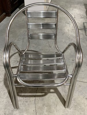 鑫高雄駿喨二手貨家具(全台買賣)---【全新】白鐵 不鏽鋼 雙管戶外椅 休閒椅 戶外椅 公園椅 會客椅 洽談椅