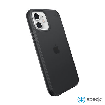 Speck iPhone 12/12 Pro (6.1吋) 透黑柔觸感抗菌4米防摔保護殼 喵之隅