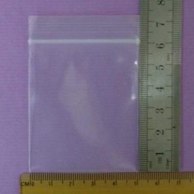 5*7cm*0.2mm(20絲)加厚PE夾鏈袋(100入)