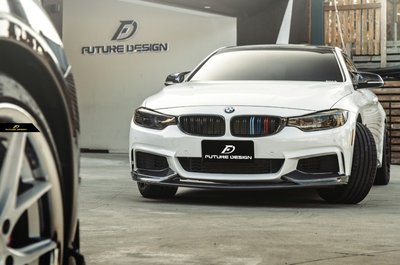 【政銓企業有限公司】 BMW F32 F33 F36 MTECH 保桿專用 P款 高品質 抽真空 全碳 卡夢 前下巴現貨