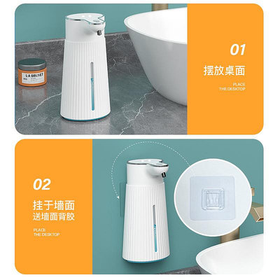 小米有品新款自動感應洗手液機智能泡沫洗手機洗潔出泡液器壁掛式