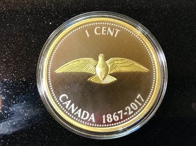 加拿大皇家鑄幣局 2017年 建國150年系列 5盎司精鑄銀幣