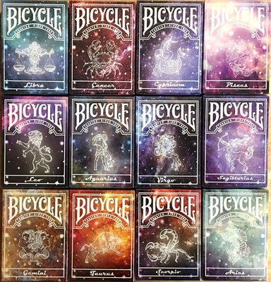 USPCC 撲克】十二星座Bicycle Gemini Playing Cards 雙子座| Yahoo奇摩拍賣