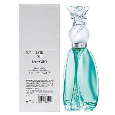 【熱賣】Anna Sui 安娜蘇 許願精靈 TESTER 75ML 女性淡 Secret Wish