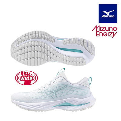 美津濃MIZUNO WAVE INSPIRE 20 SSW 支撐超寬楦女慢跑鞋J1GD242923尺寸:23-25.5