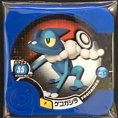 神奇寶貝 Pokémon TRETTA 藍色特別版P卡 鑽面 呱頭蛙  台機可刷