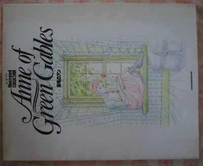 日文版--卡通清秀佳人(紅髮安妮. Anne of Green Gables) 製作畫冊1本