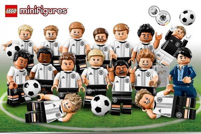 [香香小天使]樂高 LEGO 71014 德國足球隊人偶包 整盒聖誕節交換禮物