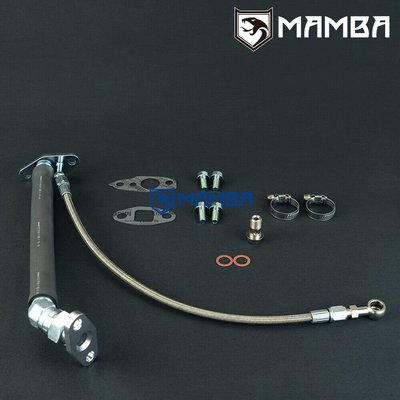 Oil Feed & Return Drain Line Kit For TOYOTA CT9 CT12 CT20