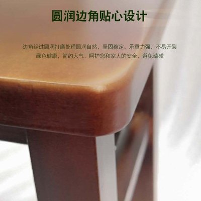 促銷打折實木方凳子家用板凳時尚換鞋凳圓凳成人沙發凳木質矮凳木頭方凳神奇悠悠