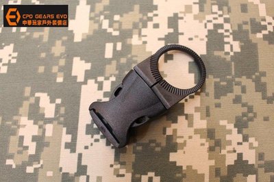 《CPO EVO中華玩家》KAM華聯-M350-25型帶圈插扣-【BK~黑色】