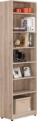 【生活家傢俱】CM-458-3：2尺開放式書櫃【台中家具】書櫥 展示櫃 收納櫃 置物櫃 北歐風 低甲醛木心板 台灣製造