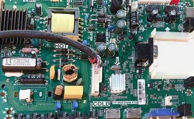 [維修]東元  TECO  TL3211TRE LED 液晶電視 不過電/亮紅燈/不開機 主機板維修