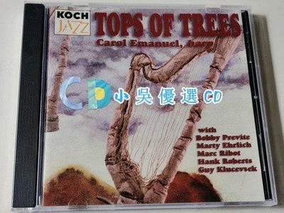 首版無IFPI Carol Emanuel ~ Tops Of Trees 發燒爵士豎琴